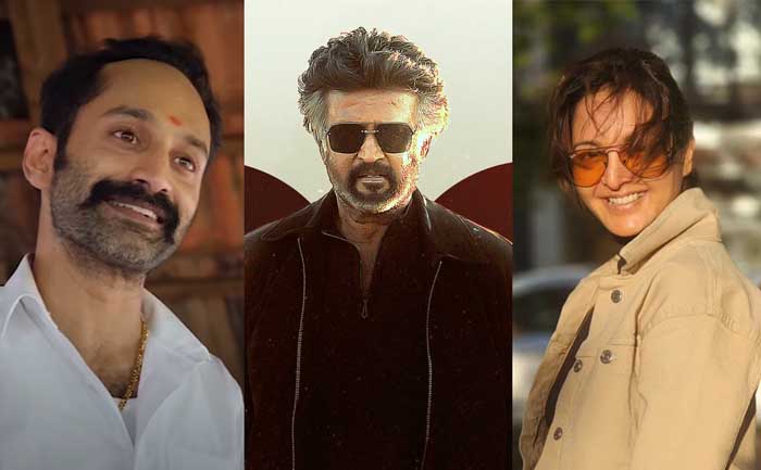  രജനി ചിത്രം വേട്ടയ്യനില്‍ ഫഹദ് അഞ്ച് കോടി പ്രതിഫലം കൈപ്പറ്റിയപ്പോള്‍ മഞ്ജുവിന് ലഭിച്ചത് 85 ലക്ഷമോ?  രജനികാന്തിന് 100 കോടിയും ബച്ചന് 7 കോടിയും പ്രതിഫലം; വേട്ടയ്യനിലെ താരങ്ങളുടെ പ്രതിഫലം വാര്‍ത്തകളില്‍