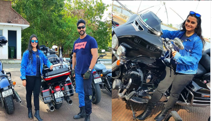  സീരിയല്‍ താരം റോണ്‍സണിന്റെ ഭാര്യ ഇത്ര സൂപ്പറാണോ; ബൈക്കറായ റോണ്‍സണൊപ്പം സ്റ്റൈലിഷായി നീരജ