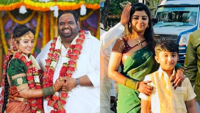 ഫാദേഴ്‌സ് ഡേയില്‍ മകനൊപ്പമുള്ള ചിത്രം പങ്ക് വച്ച് നടി മഹാലക്ഷ്മി;  ആദ്യമായി മകനെ ആരാധകര്‍ക്ക് മുമ്പില്‍ പരിചയപ്പെടുത്തി നടി