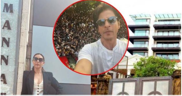 ഷാരൂഖാന്റെ വീടായ മന്നത്തിന്റെ നെയിംപ്ലേറ്റ് നിര്‍മ്മിച്ചത് വജ്രങ്ങള്‍ കൊണ്ടോ? ചിത്രങ്ങള്‍ക്കൊപ്പം വാര്‍ത്തകളും പരന്നതോടെ വിശദീകരണം നല്കി നടന്റെ ഭാര്യയും ഇന്റീരിയര്‍ ഡിസൈനറുമായ ഗൗരി ഖാന്‍; പോസിറ്റീവ് എനര്‍ജി ലഭിക്കാനായി നെയിംപ്ലേറ്റ് നിര്‍മ്മിച്ചത് ട്രസ്പറന്റായ ക്രിസ്റ്റലുകള്‍ ഉപയോഗിച്ച്; വില 25 ലക്ഷമെന്നും റിപ്പോര്‍ട്ട്