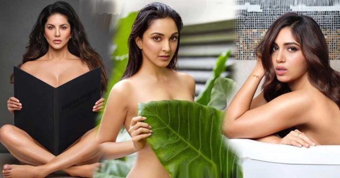  ചെടികള്‍ക്കും ഇലകള്‍ക്കുമിടിയില്‍ നിന്ന് നഗ്ന മറച്ച് കിയാര; ബുക്കു കൈയിലേന്തി ഹോട്ടായി സണ്ണി ലിയോണും;  പ്രശസ്ത ഫോട്ടോഗ്രാഫര്‍ ദാബൂ രത്നാനി പുറത്തിറക്കുന്ന സെലിബ്രിറ്റി കലണ്ടറിലെ ഫോട്ടോഷൂട്ടില്‍ ബോളിവുഡ് താരങ്ങളെത്തുന്നത് ഹോട്ടായി; ചിത്രങ്ങള്‍ വൈറലായതോടെ സദാചാരവാദികളും രംഗത്ത്