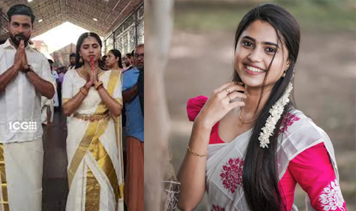  സെറ്റുസാരിയില്‍ സുന്ദരിയായി അഞ്ജു കൃഷ്ണ; ഗുരുവായൂരില്‍ അമ്പല നടയില്‍ നടിക്ക് വിവാഹം; നടിയെ താലിചാര്‍ത്തി വിഷ്ണു