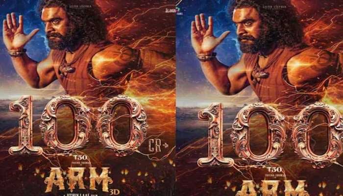  18 ാം ദിനം നൂറ് കോടി ക്ലബില്‍ ഇടം നേടി ടോവിനോ ചിത്രം; ആഗോള ബോക്‌സ് ഓഫീസില്‍  ചിത്രം നൂറ് കോടി ക്ലബിലെത്തിയ സന്തോഷവാര്‍ത്ത അറിയിച്ച്  ടൊവിനോ 