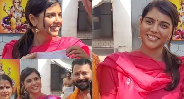  മാസ്‌ക് ഉപയോഗിച്ച് മുഖം മറച്ച് ഗുരുവായൂര്‍ ക്ഷേത്രത്തിലെത്തി നടി കല്യാണി പ്രിയദര്‍ശന്‍; സിംപിള്‍ ലുക്കില്‍ അനിയനും കുടുംബാംഗങ്ങള്‍ക്കും ഒപ്പം എത്തിയ നടിയുടെ വീഡിയോ സോഷ്യല്‍മീഡിയയില്‍ വൈറലാകുമ്പോള്‍