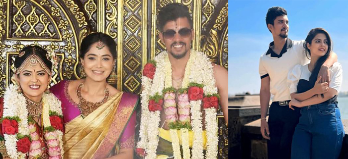 വരന്‍ താലി ചാര്‍ത്തിയതോടെ കണ്ണീരണിഞ്ഞ് ചന്ദ്രകാന്തം നായിക; സീരിയല്‍ നടി മാനസി ജോഷി വിവാഹിതയായി;  എഞ്ചിനീയറായ രാഘവ് ഭാവയുമായുള്ള വിവാഹവീഡിയോ പങ്ക് വച്ച് നടി