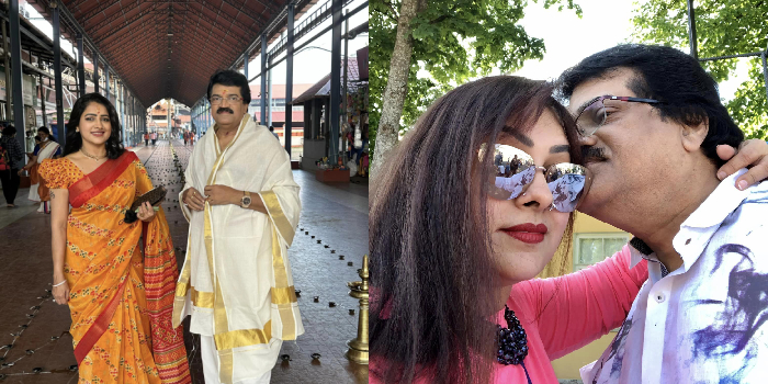  ജന്മദിനാശംസകള്‍ എന്റെ പ്രിയേ; സന്തോഷം... ആരോഗ്യം... സമ്പത്ത് എന്നിവയാല്‍ അനുഗ്രഹിക്കട്ടെ; പ്രിയതമക്ക് ജന്മദിനാശംസകള്‍ നേര്‍ന്ന് ഇരുവരും ഒന്നിച്ചുള്ള ചിത്രങ്ങളുമായി എംജി ശ്രീകുമാര്‍