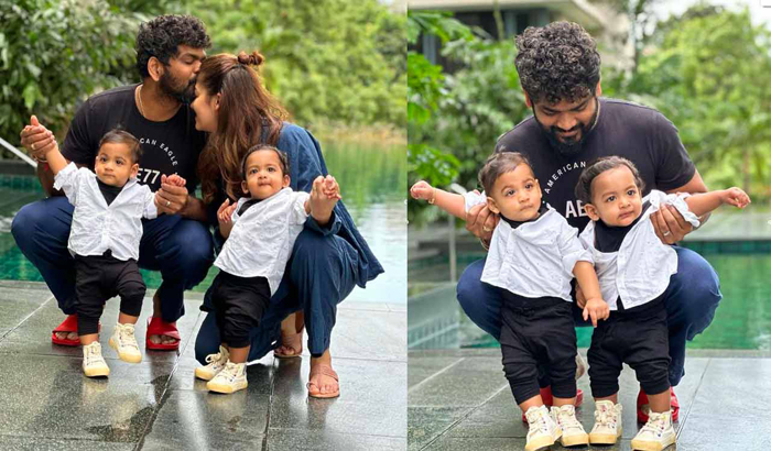  'എന്‍ മുഖം കൊണ്ട എന്‍ ഉയിര്‍... എന്‍ ഗുണം കൊണ്ട എന്‍ ഉലക്; ഒന്നാം പിറന്നാള്‍ ദിവസം മക്കളുടെ മുഖം കാണിച്ച്, നയന്‍താരയും വിഘ്‌നേശും;  മക്കളുടെ ആദ്യ പിറന്നാള്‍ മലേഷ്യയില്‍ ആഘോഷമാക്കി താരദമ്പതികള്‍
