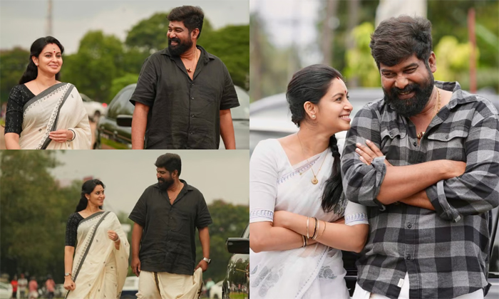 ഗിരി ആന്‍ഡ് ഗൗരി ഫ്രം പണി'; ജോജു ജോര്‍ജ് രചനയും സംവിധാനവും നിര്‍വഹിക്കുന്ന ചിത്രത്തിലെ പ്രണയാര്‍ദ്രമായ രംഗങ്ങള്‍ സോഷ്യല്‍മീഡിയയില്‍