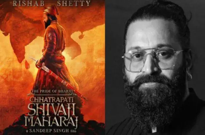  ദ് പ്രൈഡ് ഓഫ് ഭാരത്; ഛത്രപതി ശിവാജി മഹാരാജ് ആയി ഋഷഭ് ഷെട്ടി; ചിത്രം2027ല്‍