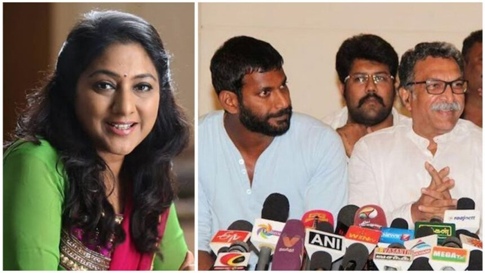  തമിഴ് സിനിമ മേഖലയിലെ ലൈംഗികാതിക്രമത്തിനും പരാതി നല്‍കാന്‍ കമ്മിറ്റി; നടി രോഹിണി അധ്യക്ഷ; ചാനലുകള്‍ക്ക് മുന്നില്‍ പരാതികള്‍ പറയരുതെന്ന് നിര്‍ദേശം 