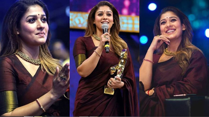 എന്റെ സ്വപ്നങ്ങള്‍ അയാളുടെ സ്വപ്നങ്ങളായി കണ്ട്, അതിനുവേണ്ട പിന്തുണ നല്‍കി കൂടെ നില്‍ക്കുന്നത് വളരെ സന്തോഷമായ കാര്യമാണ്; അതാണ് എന്റെ സന്തോഷം;അത് തനിക്കിപ്പോഴുണ്ട്; അവാര്‍ഡ് വേദിയില്‍ വിഘ്‌നേശുമായുളള പ്രണയത്തെക്കുറിച്ച്  തുറന്നു പറഞ്ഞ് നയന്‍താര