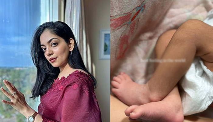 കുഞ്ഞിക്കാലുകള്‍ പിണച്ചുവച്ചുറങ്ങി ഓമിക്കുട്ടന്‍; അവന്റെ കിടപ്പ് കണ്ടോ; വാരിയെടുത്ത് ഉമ്മ വച്ച് അഹാന