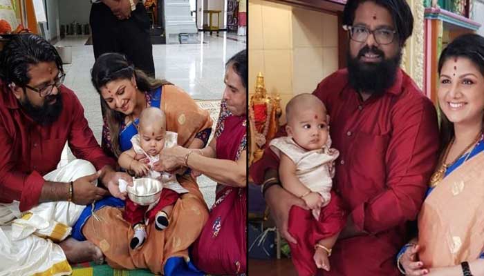 മൂന്നാമത്തെ കുഞ്ഞിനൊപ്പം ക്ഷേത്രമുറ്റത്ത് രംഭയും കുടുംബവും; കുഞ്ഞിന്റെ പേരിടൽ ചടങ്ങിനിടിയിലുള്ള നടിയുടെ ഭർത്താവിനും കുടുംബത്തിനുമൊപ്പമുള്ള ചിത്രങ്ങൾ പുറത്ത്; വൈറലാകുന്ന കുടുംബചിത്രങ്ങൾ കാണാം
