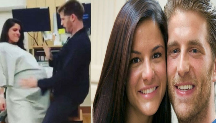 ഭർത്താവുമൊത്ത് നിറവയറുമായി നൃത്തം വെച്ചത് ലേബർ റൂമിൽ; ഹോളിവുഡ് താരം ജോനാ പ്ലാറ്റും ഭാര്യ കോർട്ട്‌നിയും പ്രസവറൂമിൽ ചുവടുവെച്ചത് 'ബേബി മമ്മ ഡാൻസ്' എന്ന ഗാനത്തിന്; സൈബർ ലോകം ഏറ്റെടുത്ത 'നിറവയർ ഡാൻസ്' കാണാം