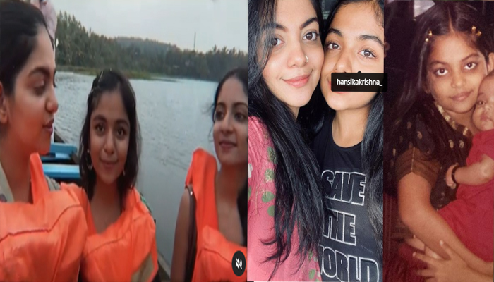  ബോട്ടിങ്ങിനിടെ പാട്ടുപാടി അഹാന; ട്രോളുമായി അനിയത്തി ഹന്‍സിക