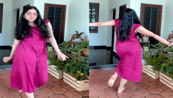 നൈറ്റിയിട്ട് അഹാന ബാല്‍ക്കണിയില്‍; ഡാന്‍സ് സൂപ്പറെന്ന് ആരാധകര്‍