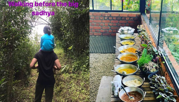 അലംകൃതയെ ചുമലിലേറ്റി പൃഥ്വിയുടെ ഒരു യാത്ര;  സദ്യയ്ക്ക് മുന്‍പുള്ള കാഴ്ച പങ്കുവച്ച്  സുപ്രിയ മേനോന്‍