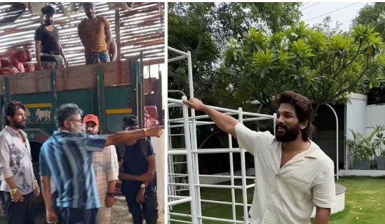  ഇന്‍സ്റ്റാഗ്രാമിനൊപ്പം അല്ലു അര്‍ജുന്‍ ; പുഷ്പ 2 വിന്റെ ലൊക്കേഷന്‍ റീല്‍പുറത്തുവിട്ടു