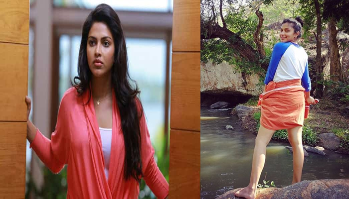 ലുങ്കിയുടുത്ത് ഗ്ലാമറസ്സായി അമലാ പോള്‍; ഇന്‍സ്റ്റാഗ്രാമില്‍ ഷെയര്‍ ചെയ്ത ചിത്രം വൈറലാകുന്നു
