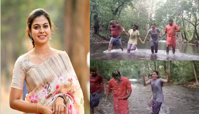 എന്റെ നാട്... എന്റെ പുഴ... എന്റെ കൂട്ടുകാര്‍; വീഡിയോ  പങ്കുവച്ച് നടി ‌ അനുശ്രീ