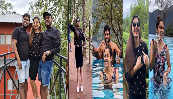 മുന്നാറിലെ റിസോർട്ടിൽ കൂട്ടുകാർക്ക് ഒപ്പം അടിച്ച് പൊളിച്ച്  അനുശ്രീ; ചിത്രങ്ങൾ വൈറൽ 