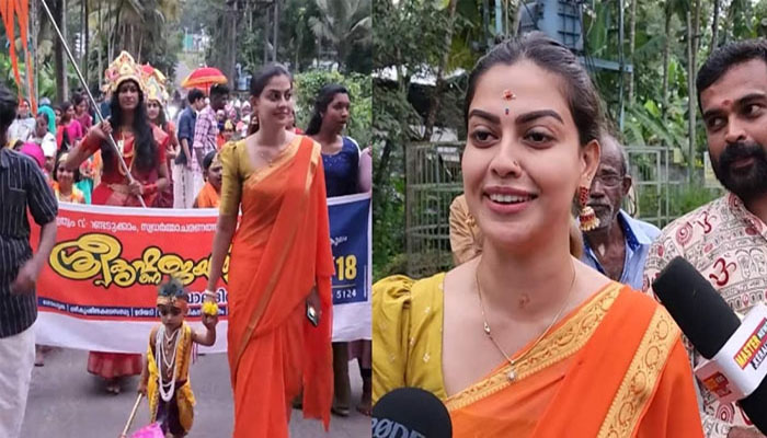 കൃഷ്ണനായും മുരുകനായും ഗണപതിയായും ഞാൻ വേഷമിട്ടിട്ടുണ്ട്; വിമര്‍ശനങ്ങളെ പേടിച്ചല്ല ഇത്തവണ ഞാൻ വേഷം അണിയാതിരുന്നത്: അനുശ്രീ 