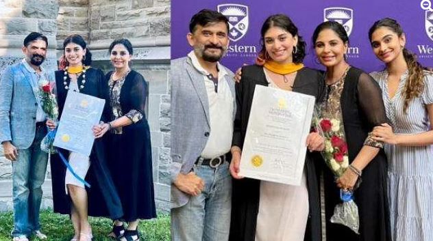 എത്ര പെട്ടെന്നാണ് സമയം കടന്നു പോയത്; ജീവിതത്തിലെ പുതിയ അധ്യയനത്തിന് തുടക്കം കുറിക്കാന്‍ നീ ഒരുങ്ങുന്നു; മകള്‍ കീര്‍ത്തന കാനഡയിലെ യൂണിവേഴ്‌സിറ്റിയില്‍ നിന്നും ബിരുദം നേടിയ സന്തോഷം പങ്കുവെച്ച് നടി ആശ ശരത് 