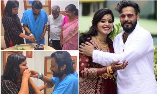 എല്ലാവരുടെയും പ്രാര്‍ഥനകള്‍ കൊണ്ടാണ് തിരികെ ജീവിതത്തിലേക്ക് വന്നത്; ഇനി  മൂന്ന് ദിവസം കൂടി കഴിഞ്ഞാല്‍ മേജര്‍ ശസ്ത്രക്രിയ; രണ്ടാം വിവാഹ വാര്‍ഷിക ദിനത്തില്‍ ആശുപത്രിയില്‍ കേക്ക് മുറിച്ച് ബാലയും എലിസബത്തും പങ്ക് വച്ചത്