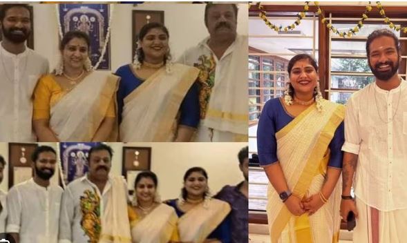  സുരേഷ് ഗോപിയുടെ മകള്‍ ഭാഗ്യയ്ക്ക് മാംഗല്യം; വരന്‍ മാവേലിക്കര സ്വദേശിയായ ബിസിനസുകാരന്‍; വിവാഹ നിശ്ചയ ചടങ്ങ് നടന്നത് നടന്റെ വസതിയില്‍; ചിത്രങ്ങള്‍ സോഷ്യല്‍മീഡിയയില്‍