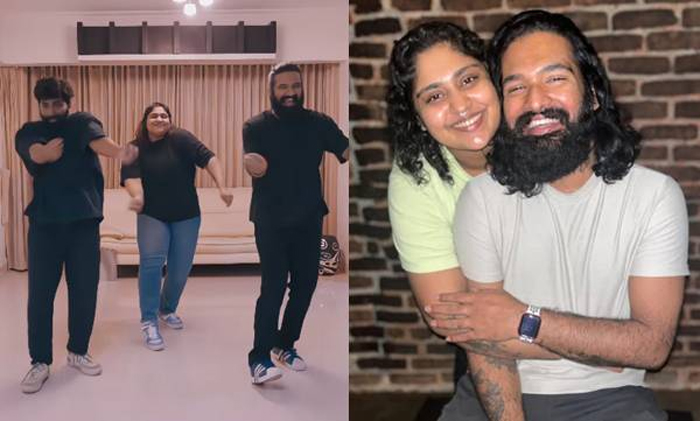 ഭര്‍ത്താവിനൊപ്പം തകര്‍പ്പന്‍ നൃത്തവുമായി ഭാഗ്യ സുരേഷും;ശ്രേയസ്സ് മോഹനൊപ്പമുള്ള ഗന്ധര്‍വ്വ ഗാനം വിഡിയോ വൈറല്‍ 