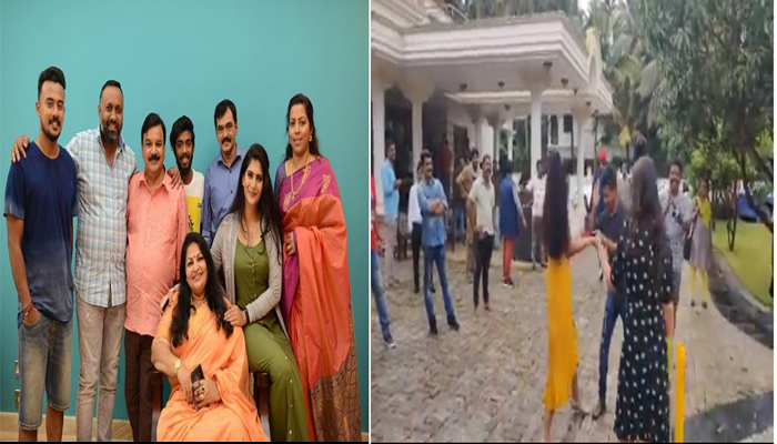  ധമാക്ക ലോക്കേഷനില്‍ ക്രിക്കറ്റുകളി..! ഒമറിന്റെ ബോളില്‍ ബാറ്റ് ചെയ്ത് നിക്കി കീപ്പറായി നെഹ സക്‌സേന..! പക്ഷേ ക്ലീന്‍ ബൗള്‍ഡ്.. വീഡിയോ വൈറല്‍