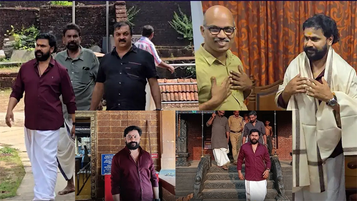 കണ്ണൂര്‍ തളിപ്പറമ്പ് രാജരാജേശ്വര ക്ഷേത്രത്തില്‍ ദര്‍ശനത്തിനെത്തി നടന്‍ ദീലിപ്; നടന്‍ മടങ്ങിയത് പൊന്നിന്‍ കുടം വച്ച് തൊഴുത ശേഷം; മൃദംഗ ശൈലേശ്വരി ക്ഷേത്രത്തിലും ദര്‍ശനം നടത്തി നടന്‍