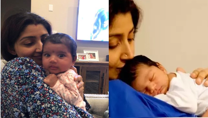 രണ്ട് മാസമേ പ്രായമുള്ളുവെങ്കിലും ഇവള്‍ക്ക് ഇപ്പോഴെ ക്യാമറയ്ക്ക് പോസ് ചെയ്യാന്‍ അറിയാം; കുഞ്ഞ് ഐശ്വര്യയുടെ ചിത്രം പങ്കുവെച്ച് ദിവ്യ ഉണ്ണി; ചിത്രം കാണാം..!