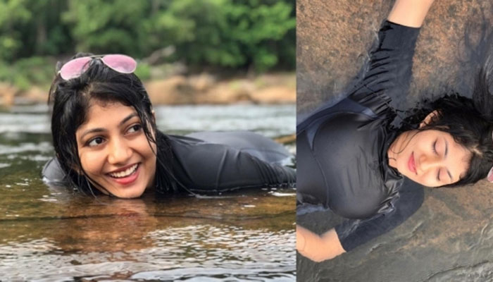 ഞാൻ വേണ്ടതെല്ലാം മറച്ചിട്ടുണ്ട്; മുലകൾ സ്വാഭാവികമാണ്; അത് തനിക്ക് മുറിച്ച് കളയാൻ പറ്റില്ല; ഈറനണിഞ്ഞ വസ്ത്രവുമായി വെള്ളത്തിൽ കിടക്കുന്ന ചിത്രത്തിന് മോശം കമന്റിട്ടയാളുടെ വായടപ്പിച്ച് നടി ദൃശ്യ രഘുനാഥ്