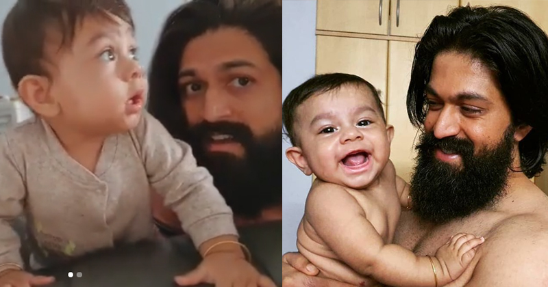 മക്കള്‍ക്കൊപ്പം ജോണി ജോണി യസ് പപ്പാ പാടി യഷ്; കന്നടത്തിലെ സൂപ്പര്‍ താരവും മക്കളുമൊന്നിച്ചുള്ള വീഡിയോ വൈറല്‍