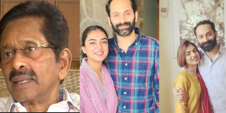  നസ്രിയ എല്ലാകാര്യങ്ങളെക്കുറിച്ചും അപ്ഡേറ്റാണ്;അവരൊരു ആര്‍ട്ടിസ്റ്റായിരിന്നിരിക്കാം;പക്ഷേ ഒട്ടും പ്രഫഷണലല്ല; വിവാഹശേഷം കുടുംബ ബന്ധങ്ങളിലോട്ടാണ് കൂടുതല്‍ താല്‍പര്യം;നസ്രിയ വന്നതിന് ശേഷം ഫഹദ് കുറേക്കൂടി നന്നായി;അല്ലായിരുന്നുവെങ്കില്‍ വേറെ വഴിയൊക്കെ പോയേനെ; ഫാസില്‍ നസ്രിയെക്കുറിച്ച് പറഞ്ഞത്