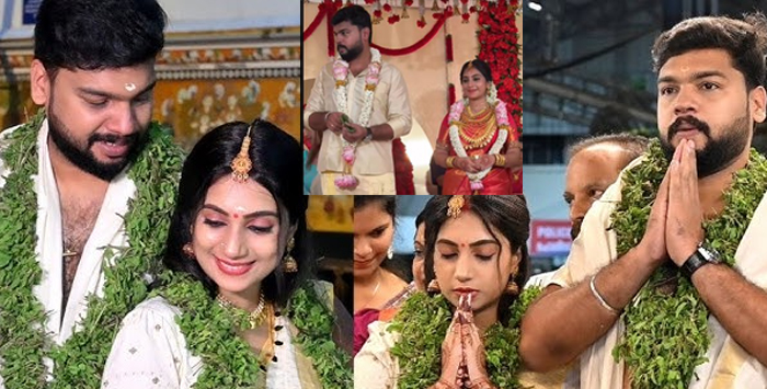 സീരിയല്‍ നടി ഗോപിക്ക് ഗുരുവായൂര്‍ നടയില്‍ മാംഗല്യം; സീ കേരളത്തിലെ മായാമയൂരം സീരിയില്‍ നായികയെ സ്വന്തമാക്കിയത് കോഴിക്കോട് സ്വദേശിയായ തേജസ്; വിവാഹം ഏറെ നാളത്തെ പ്രണയത്തിനൊടുവില്‍