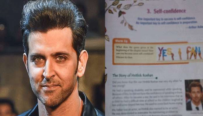 ഇനി ആറാം ക്ലാസ് ജയിക്കാന്‍ ഹൃത്വിക് റോഷനെ കുറിച്ചും പഠിക്കണം; ചിത്രം പങ്കുവച്ച് ഹൃത്വിക്കിന്റെ ആരാധിക 