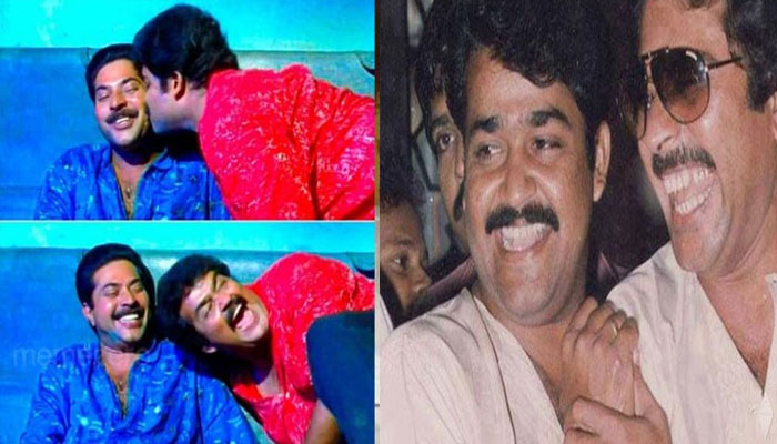 മമ്മൂട്ടിക്ക് പിറന്നാൾ 'ഉമ്മ' നൽകി  മോഹൻലാൽ; ചിത്രങ്ങൾ വൈറൽ 