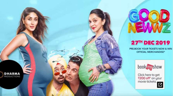 നിറവയറുമായി കരീനയും കീയാരയും; കുട്ടികളുണ്ടാകാന്‍ കൊതിച്ച് നടക്കുന്ന ദമ്പതികളുടെ കഥ പറയുന്ന'ഗുഡ് ന്യൂസ്' ട്രെയിലര്‍ ട്രെന്റിങില്‍; കോമഡി കലര്‍ന്ന അക്ഷയ്കുമാര്‍ ചിത്രത്തിന്റെ വീഡിയോ കാണാം