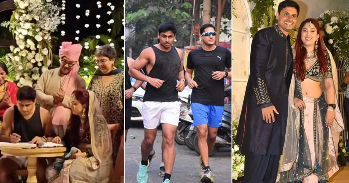  ആമിര്‍ ഖാന്റെ മകള്‍ ഇറ ഖാന്‍ വിവാഹിതയായി; വരന്‍ നുപൂര്‍ ഷിഖാരെ എത്തിയത് ജോഗ് ചെയ്ത്; ഷോര്‍ട്സും ബനിയനും ധരിച്ച് വിവാഹത്തിനെത്തിയ ആമിര്‍ ഖാന്റെ മരുമകന് ട്രോള്‍പൂരം