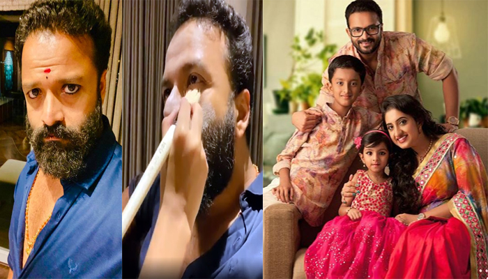  നിന്റമ്മ ഷോപ്പിങ്ങിനു പോകുമ്പഴും അച്ഛന്‍ വെളുക്കാറുണ്ടെടീ; ജയസൂര്യയ്ക്ക് മേക്കപ്പിട്ട് ഇളയ മകള്‍ വേദ; വീഡിയോ പങ്കുവച്ച് താരം 