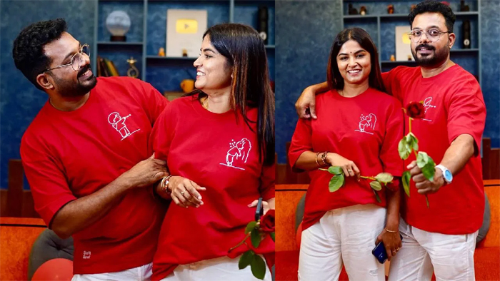 വാലന്റെയ്ന്‍സ് ഡേയില്‍ പ്രണയം തുറന്ന് പറഞ്ഞ് അമേയയും ജിഷിനും; സിറ്റുവേഷന്‍ഷിപ്പ് അല്ല സിമ്മര്‍ ഡേറ്റിംഗിലാണ് ഞങ്ങളെന്ന് അമേയയും ആണത്തമുള്ള പെണ്ണിനെയാണിഷ്ടമെന്ന് ജിഷിനും മനസ് തുറക്കുമ്പോള്‍
