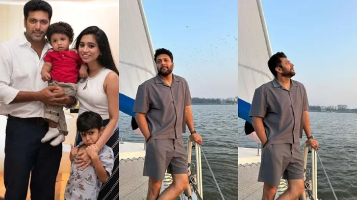 ചിറക് വിരിച്ച് പറക്കുന്ന പ്രാവിന്റെ ഇമോജിയ്‌ക്കൊപ്പം അവധിയാഘോഷ ചിത്രങ്ങളുമാി ജയന്‍ രവി;വിവാഹമോചനത്തിനു ശേഷം എത്തിയ പോസ്റ്റിലൂടെ നടന്‍ പങ്ക് വക്കുന്നത് ജീവിതം ആസ്വദിക്കുന്ന ചിത്രങ്ങള്‍