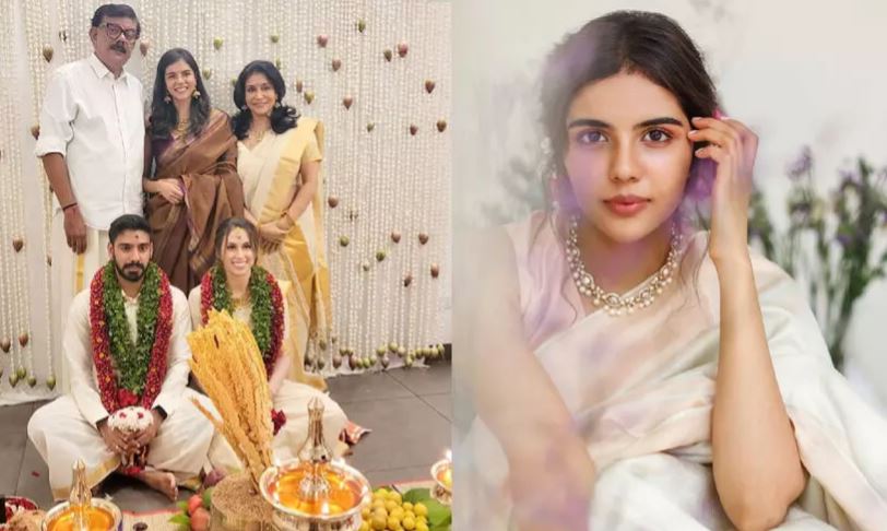  എനിക്കേറെ പ്രിയപ്പെട്ട മെലനിയെ എന്റെ സഹോദരിയായി ലഭിക്കുന്നതില്‍ ഏറെ സന്തോഷമുണ്ട്; സഹോദരന്റെ വിവാഹം കഴിഞ്ഞ സന്തോഷം പങ്ക് വച്ച് കല്യാണി പ്രിയദര്‍ശന്‍