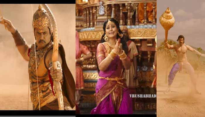  രണ്ടാമൂഴത്തിനും മഹാഭാരതത്തിനും മുന്നേ കുരുക്ഷേത്ര എത്തി; അര്‍ജുനെ നായകനാക്കി കണ്ണടയില്‍ ഒരുങ്ങുന്ന ചിത്രത്തില്‍ അണിനിരക്കുന്നത് കന്നഡ തമിഴ് താരനിര; തമിഴ് ട്രെയിലര്‍ സൗത്തിന്ത്യയാകെ കോളിളക്കം;  കുരുക്ഷേത്ര ഏറ്റെടുത്ത് ആരാധകരും 