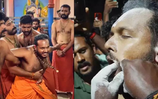 കവിളുകളിലൂടെ ശൂലം കുത്തിയിറക്കിയും കാവടിയുമായി അഗ്നിക്ക് മുകളിലൂടെ നടന്നും കാര്‍ത്തിക് സൂര്യ; നടന്‍ പങ്ക് വച്ച പുതിയ വീഡിയോ ചര്‍ച്ചയാകുമ്പോള്‍