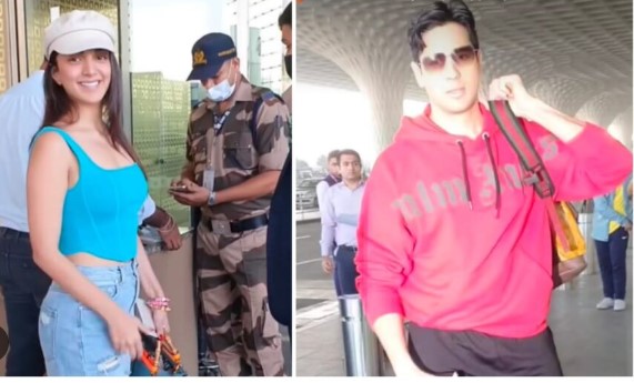  പ്രണയ ഗോസിപ്പുകള്‍ക്കിടെ ന്യൂഇയര്‍ ഒരുമിച്ച് ആഘോഷിക്കാന്‍ കിയാരയും സിദ്ധാര്‍ത്ഥും; മുംബൈ എയര്‍പോര്‍ട്ടില്‍ എത്തിയ താരങ്ങളുടെ വീഡിയോ വൈറല്‍