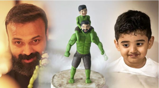  ഇസഹാഖിന് ഏറെയിഷ്ടപ്പെട്ട സൂപ്പര്‍ ഹീറോ ഹള്‍ക്കായി ചാക്കോച്ചന്‍; തോളിലേറി ഇസക്കുട്ടനും; നടന്റെ പിറന്നാള്‍ ആഘോഷ വീഡിയോ  കാണാം