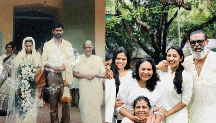 നിങ്ങളെ കാണാന്‍ ഒടുക്കത്തെ ഗ്ലാമറാണല്ലോ; 32 വര്‍ഷം മുന്‍പുള്ള വിവാഹചിചത്രം പങ്കുവച്ച് ലാല്‍; ചിരിപടര്‍ത്തുന്ന കമന്റുകളുമായി ആരാധകരും 